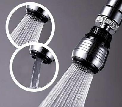 Faucet aerators are frequently cleaned and maintained